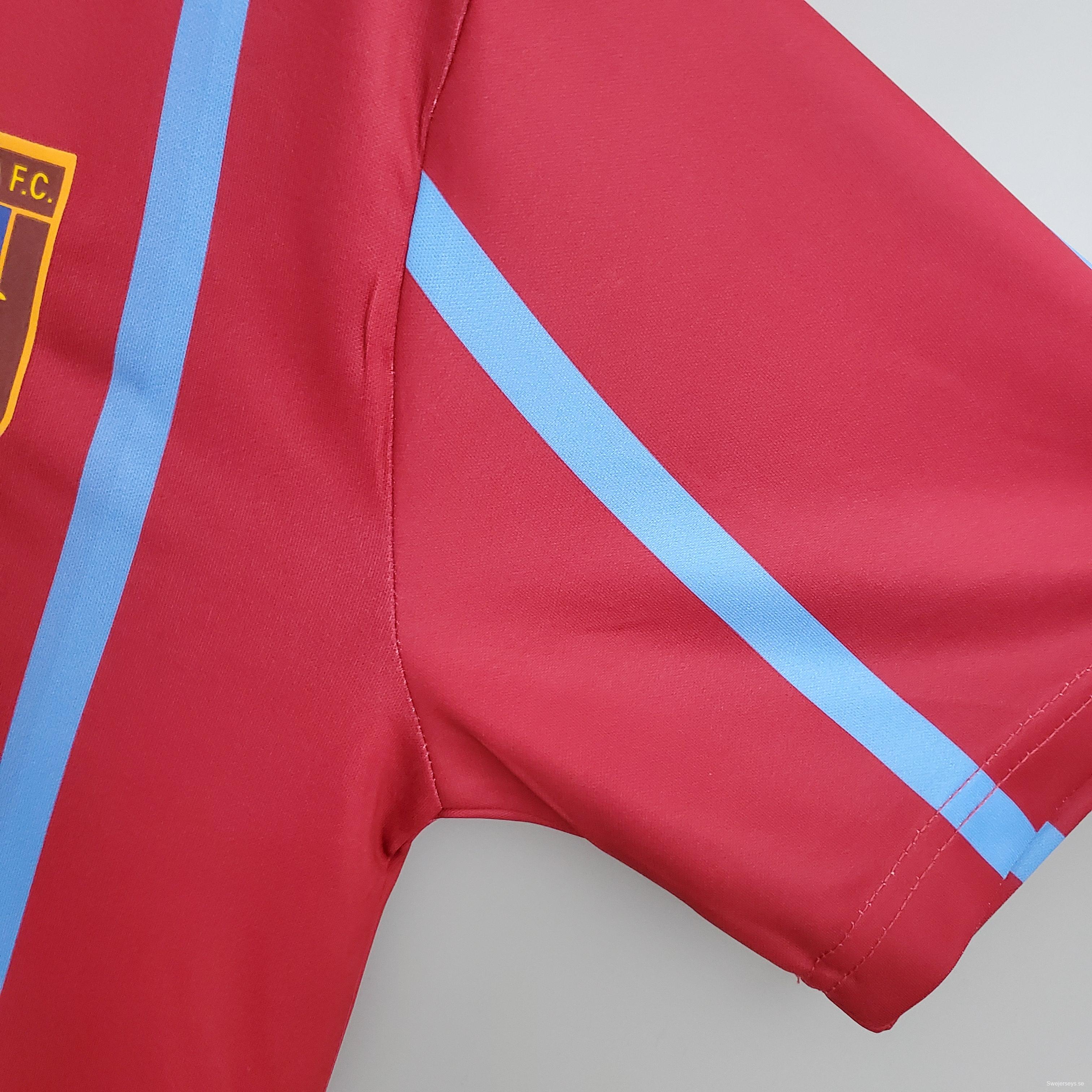 Retro 93/95 Aston Villa home Soccer Jersey