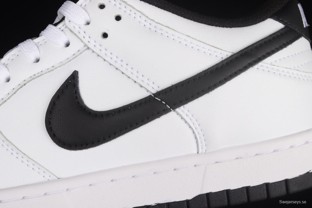 NIKE SB DUNK Low white and black color dunk series low-side leisure sports skateboard shoes DD1503-113