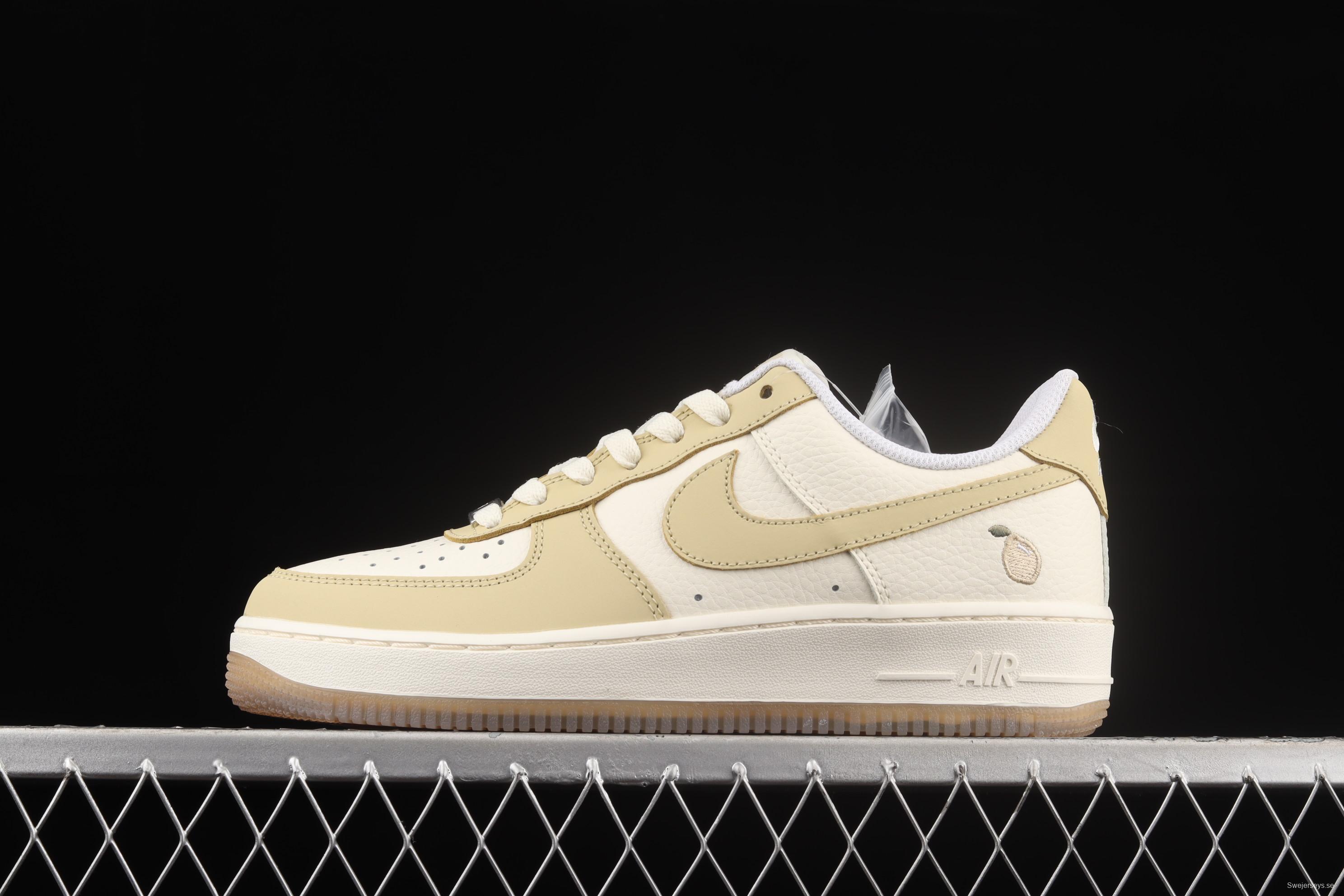 Air Force 1 Low Lemon Drop lemon yellow low-top casual board shoes AA6902-700