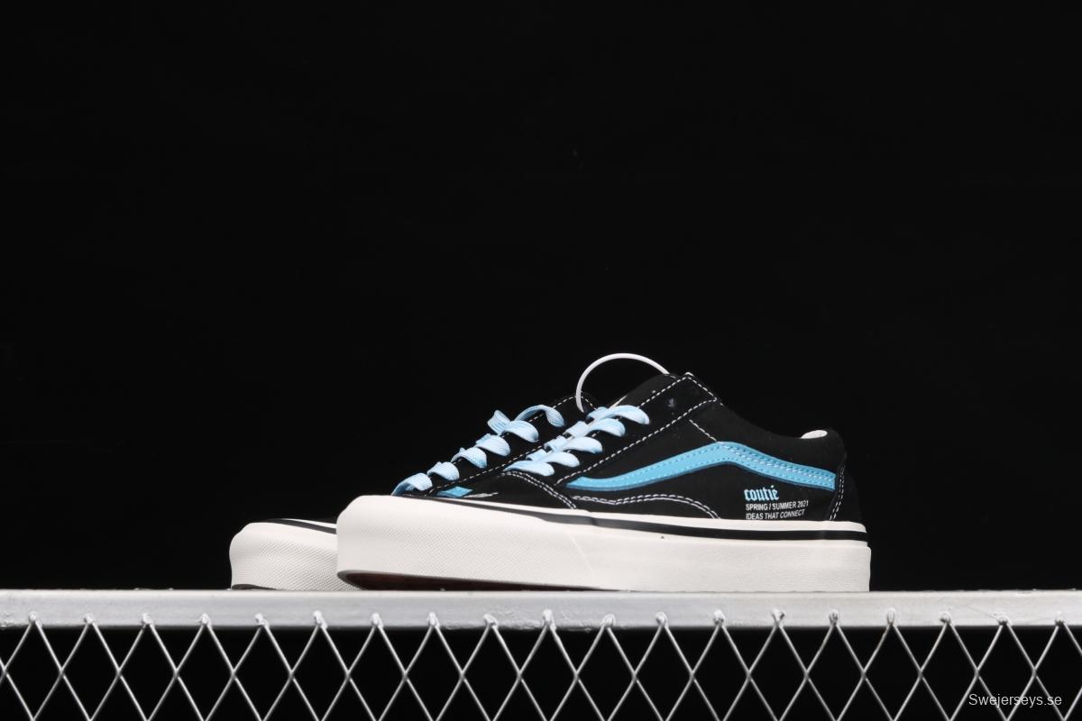 Vans couti é Old Skool 36 DX Old C Logo # 4 2021 blockbuster customized VN0A4BV76FX