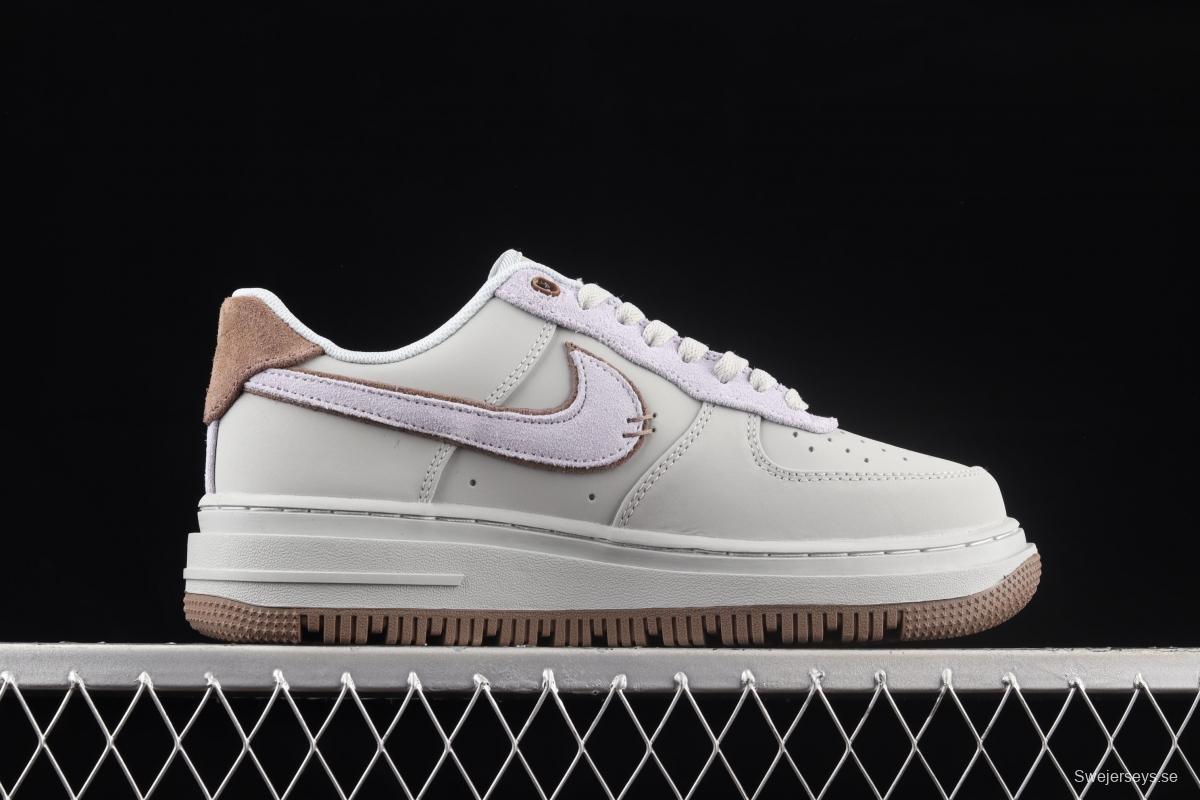 NIKE Air Force 1 Low Luxe low-side thick-soled leisure sports board shoes DD9605-500