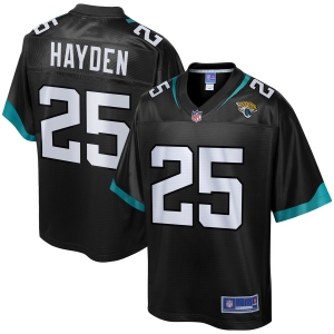 Youth D.J. Hayden Pro Line Black Player Limited Team Jersey