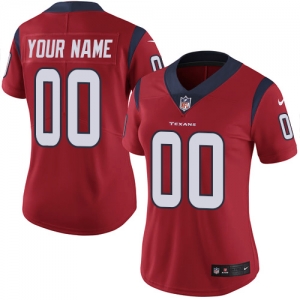 Women's Red Alternate Custom Game Team Jersey