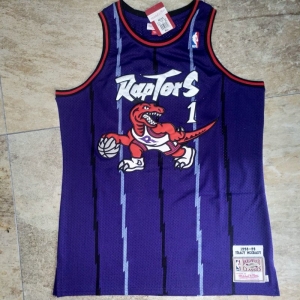 Men's Tracy McGrady Purple Retro Classic Team Jersey