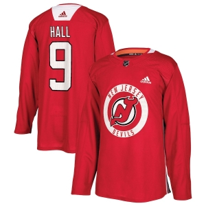 Men's Taylor Hall Red Practice Player Team Jersey