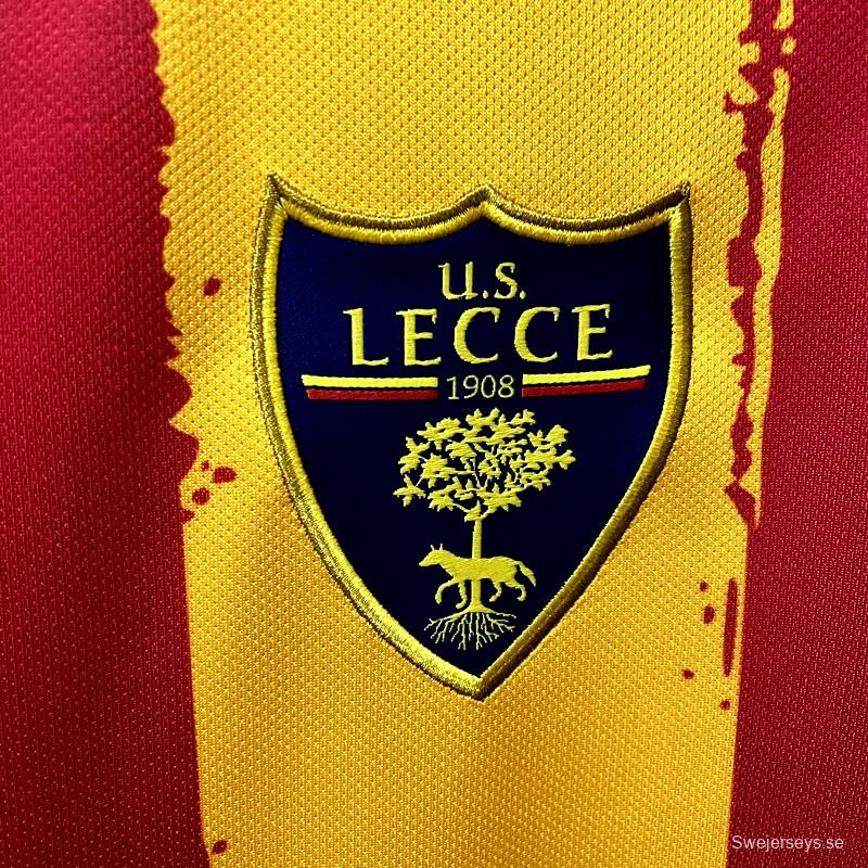 22/23 Lecce Home Soccer Jersey