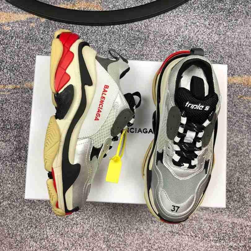 Men Balenciaga Triple-S Sneaker Red/Grey