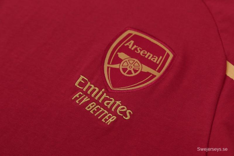 23/24 Arsenal Red Cotton Short Sleeve Jersey+Shorts