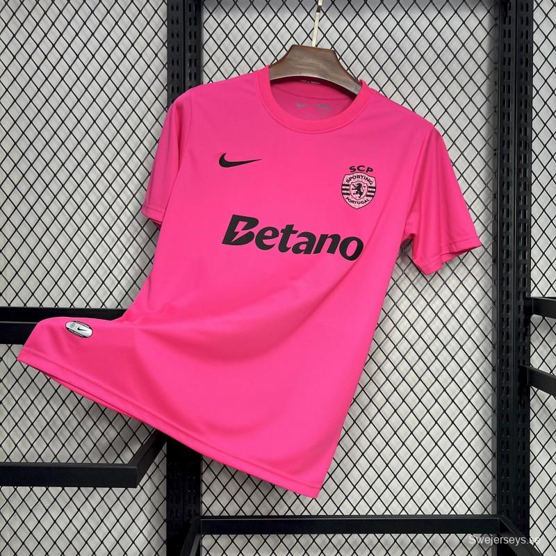 24/25 Sporting CP Pink October Jersey