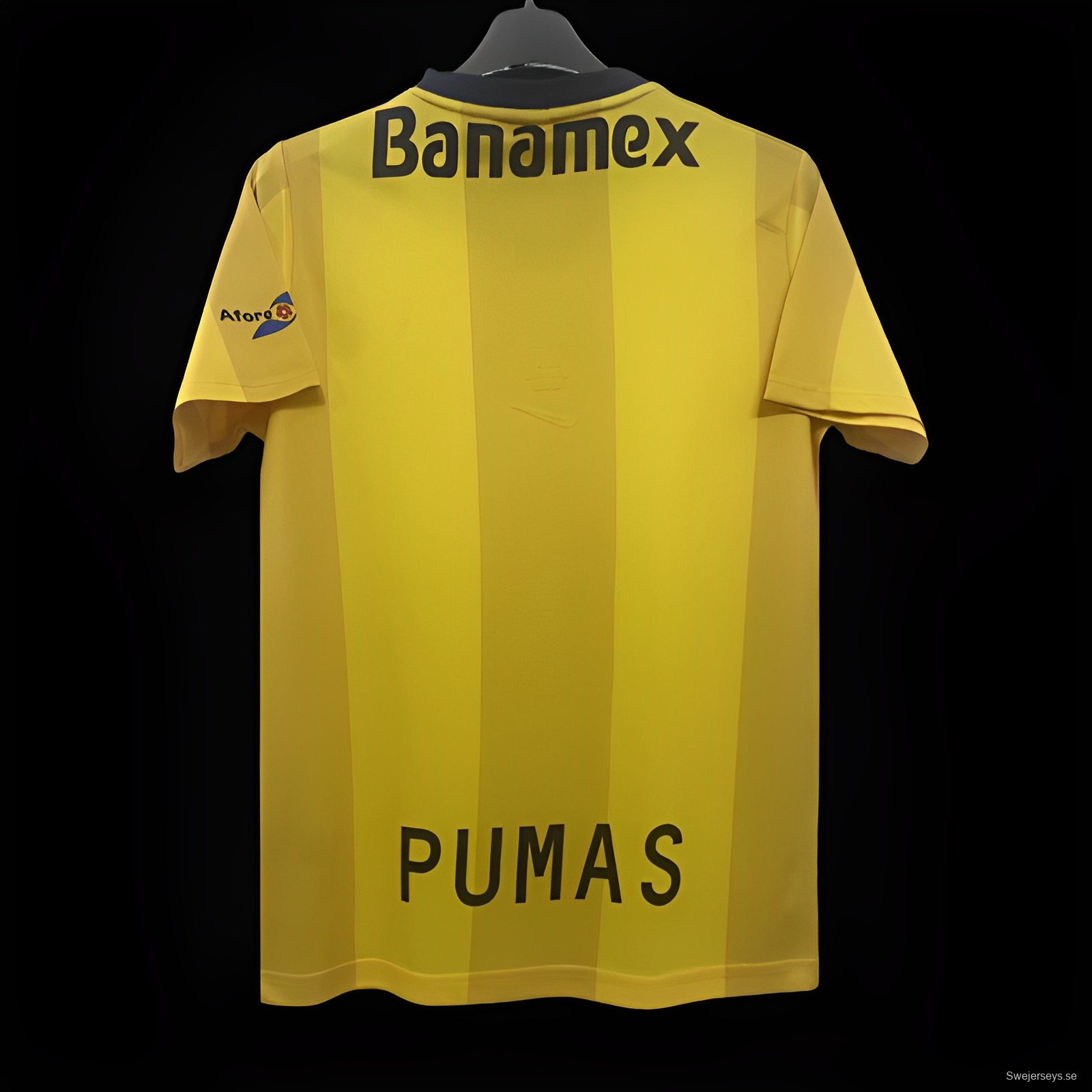 Retro 00/01 Pumas UNAM Away Yellow Jersey