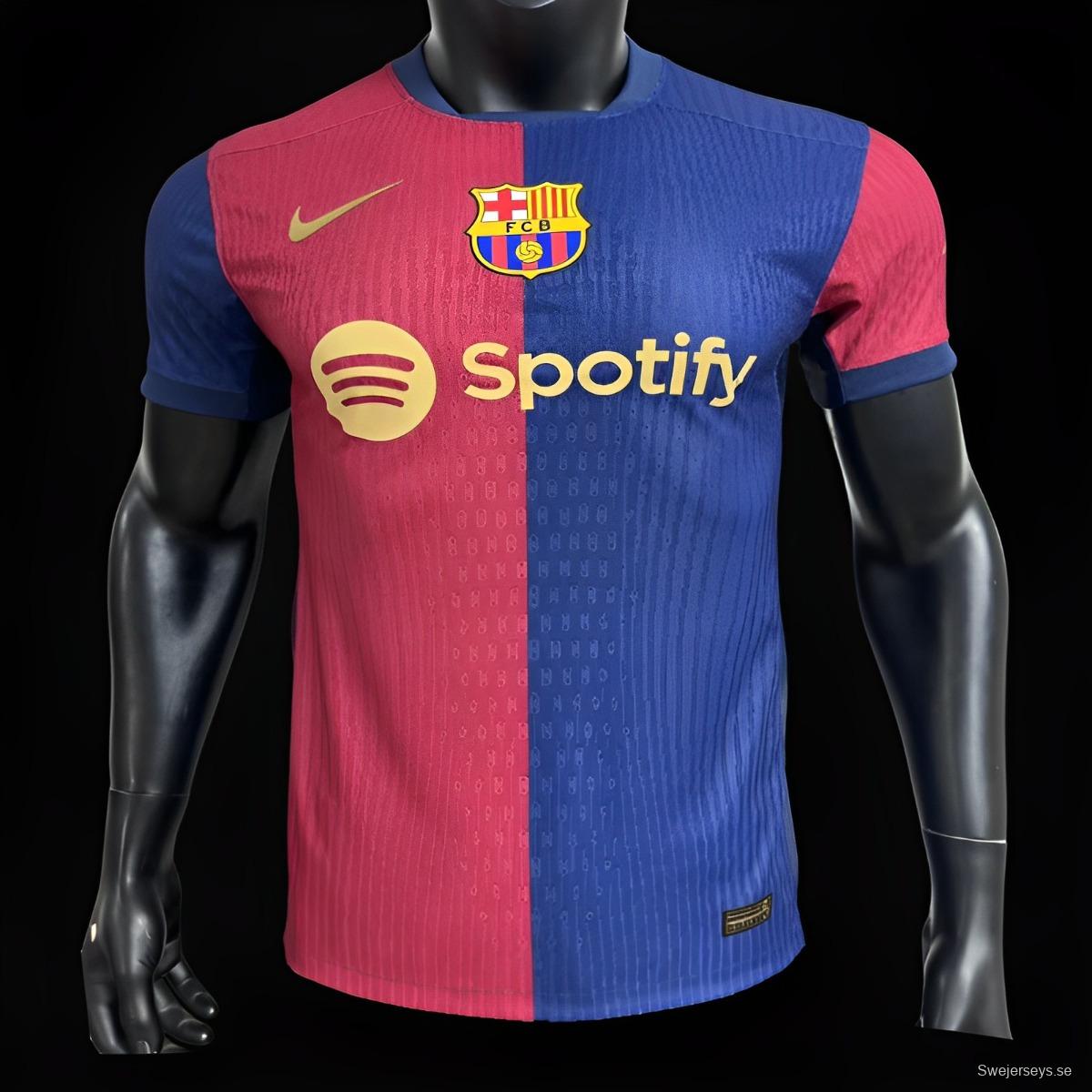 Player Version 24/25 Barcelona Home Jersey