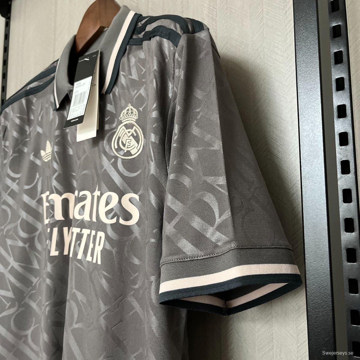 24/25 Real Madrid Third Black Jersey