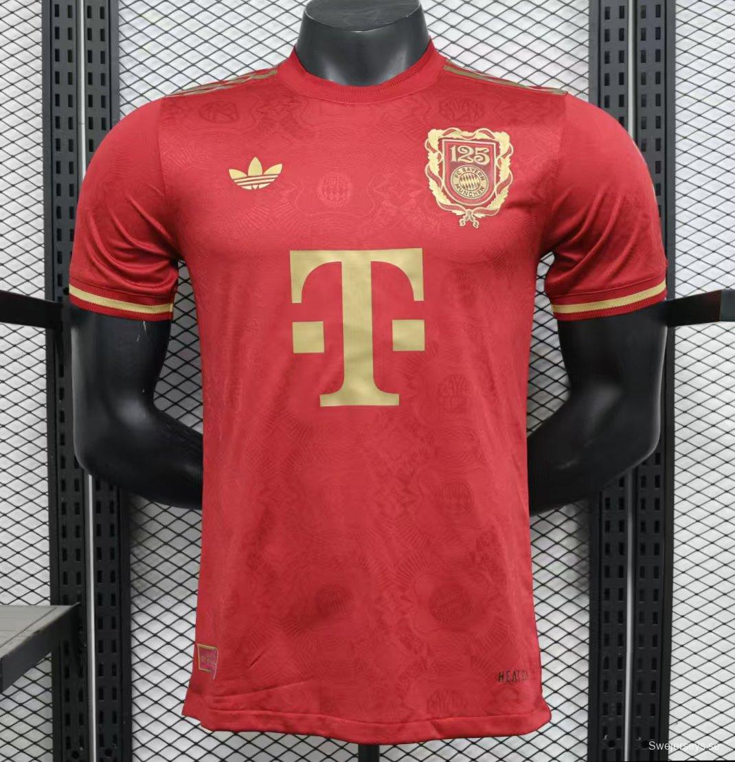 Player Version 25/26 Bayern Munich 125Th Anniversary Jersey